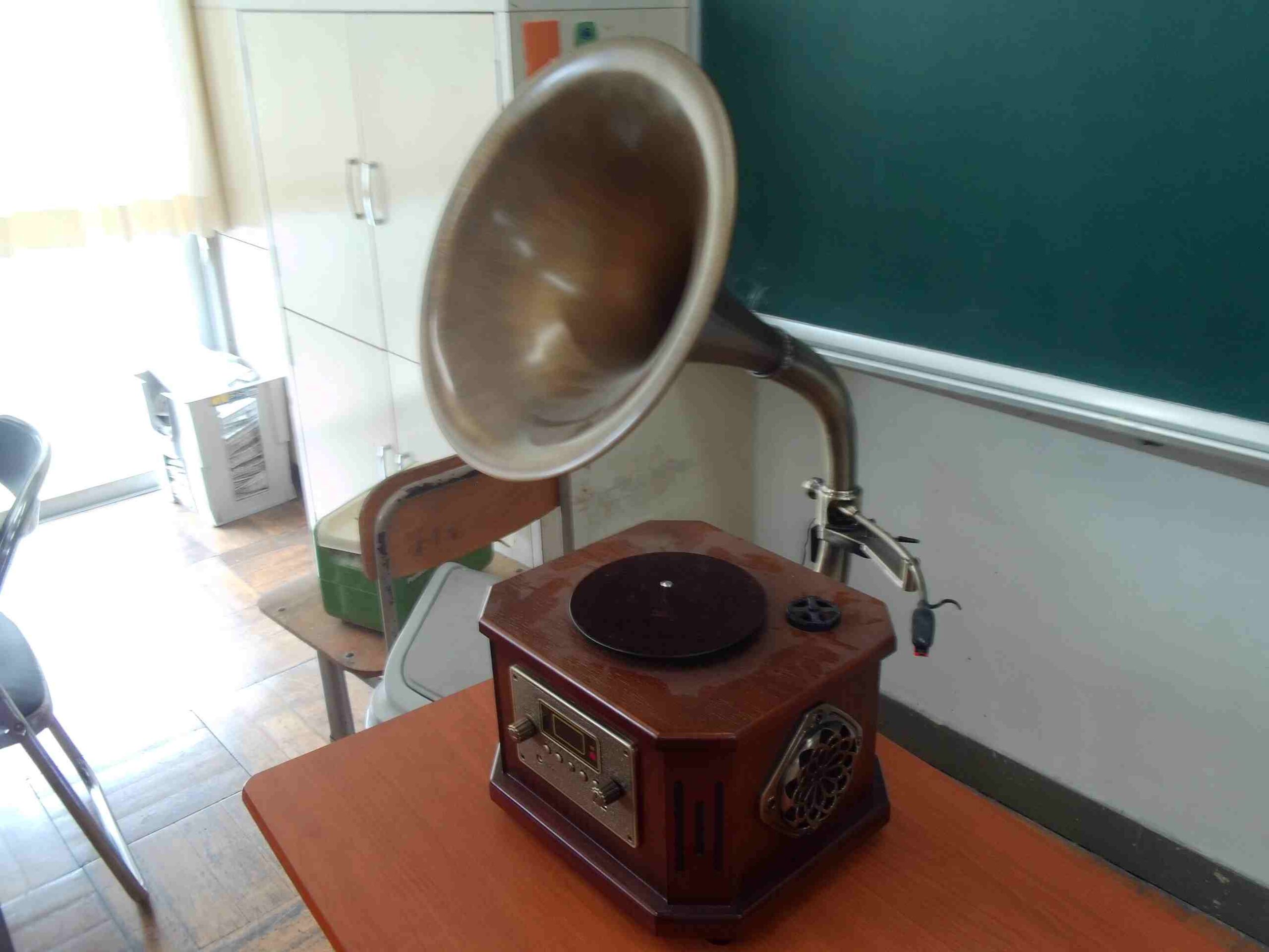 蓄音機登場（3年） | 熊谷市立江南中学校
